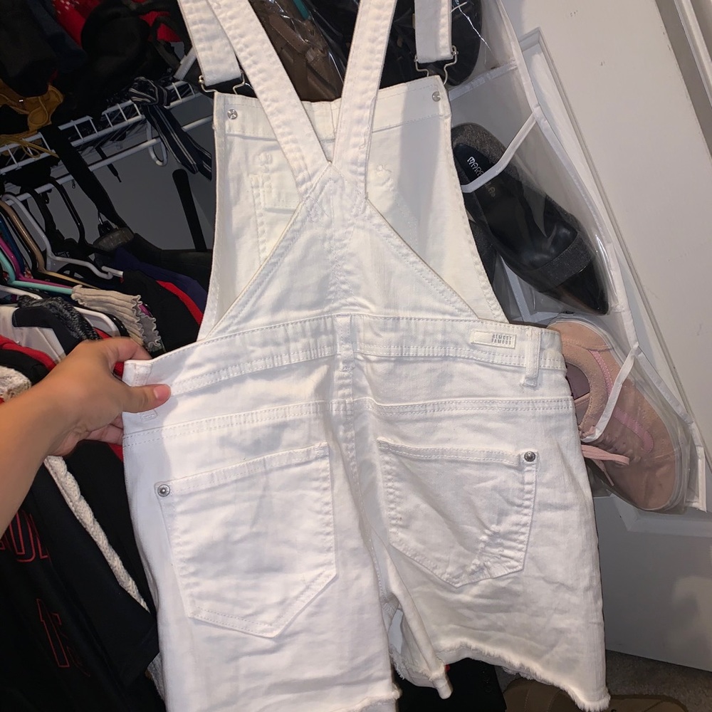 white overalls